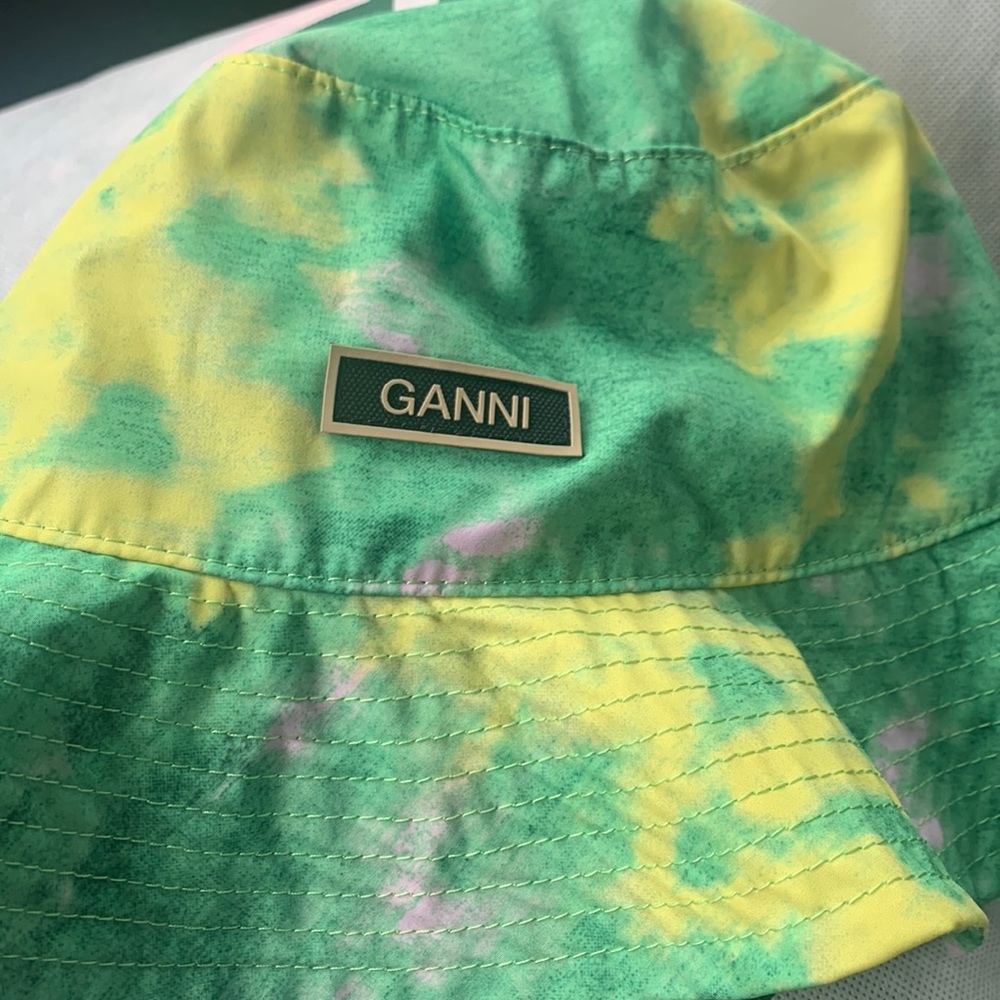 Ganni Tie Dye Bucket Hat